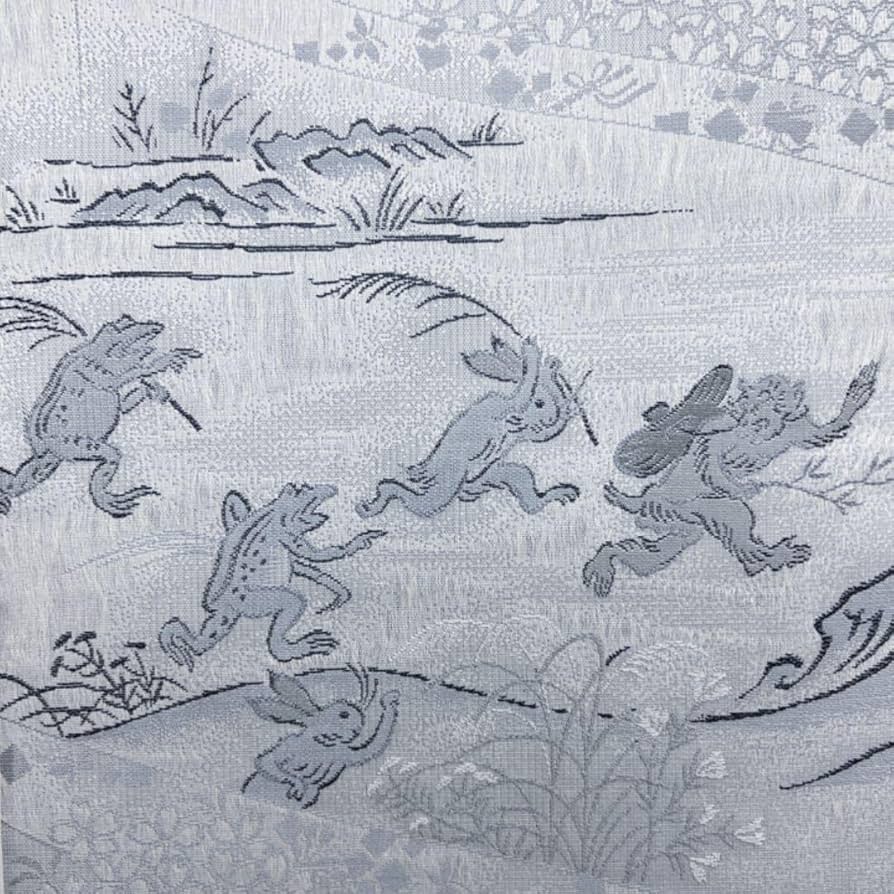 お値下げ※稀少※京都寺田屋　鳥獣戯画　袋帯 お値下げ※稀少※京都寺田屋 鳥獣戯画 袋帯 - メルカリ